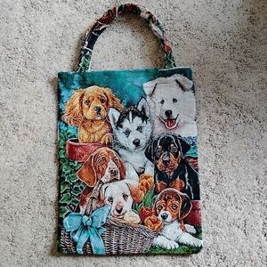 Adorable Puppy Tote Bag